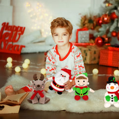 Elcoho car decor 7inch plush figures for festive drive
