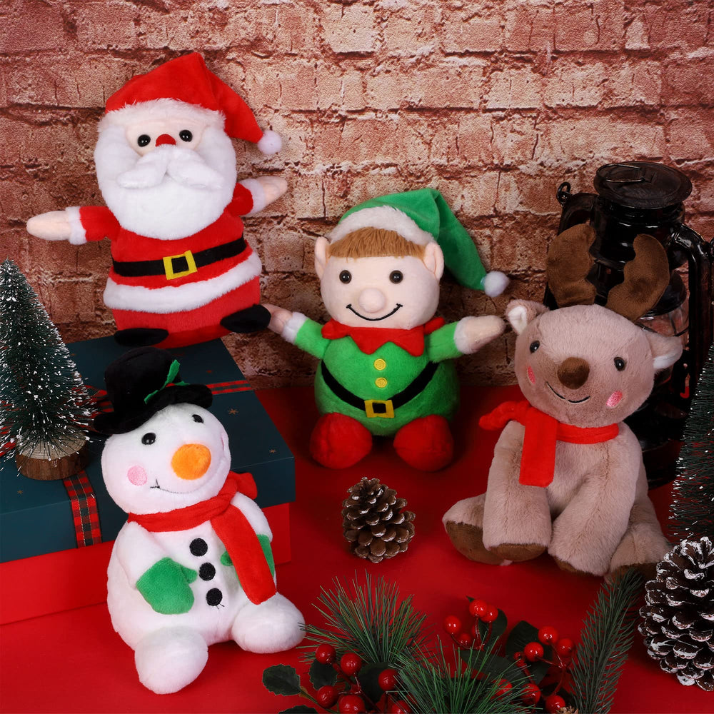 Elcoho Elf 7inch plush brings playful festive decor to any space