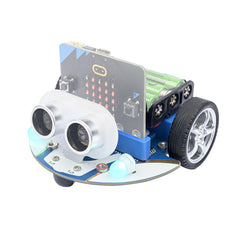 ELECFREAKS Cutebot front view, compact desk-friendly robot for STEM projects.
