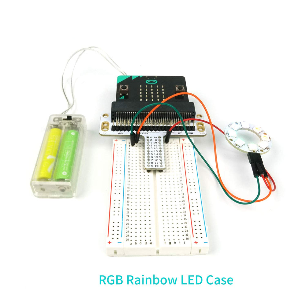 Traffic-light setup demonstration using EF ELECFREAKS components