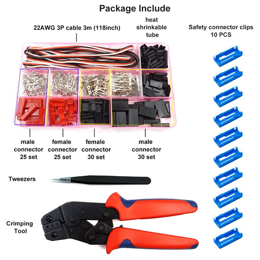 Crimping tool with ratchet mechanism by EleChawk for easy crimps