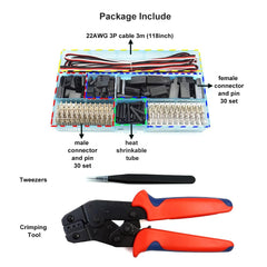 Elechawk crimping tool shown for precise, durable connectors