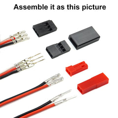 Male and female connectors and pins from EleChawk for secure links