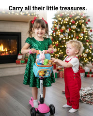 Elecorange scooter bag keeps toys and snacks handy.
