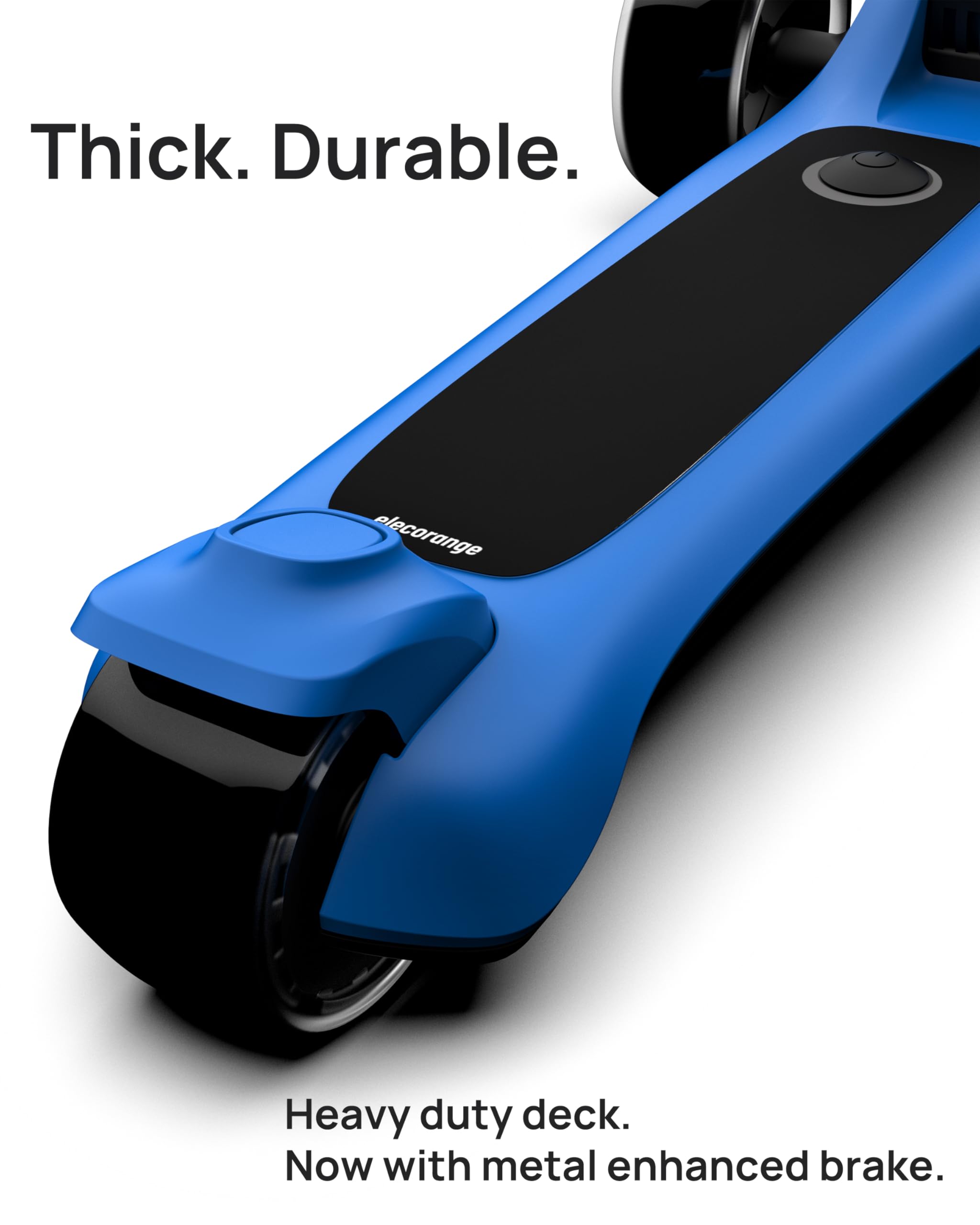 Elecorange T200 folding stem makes transport easy.