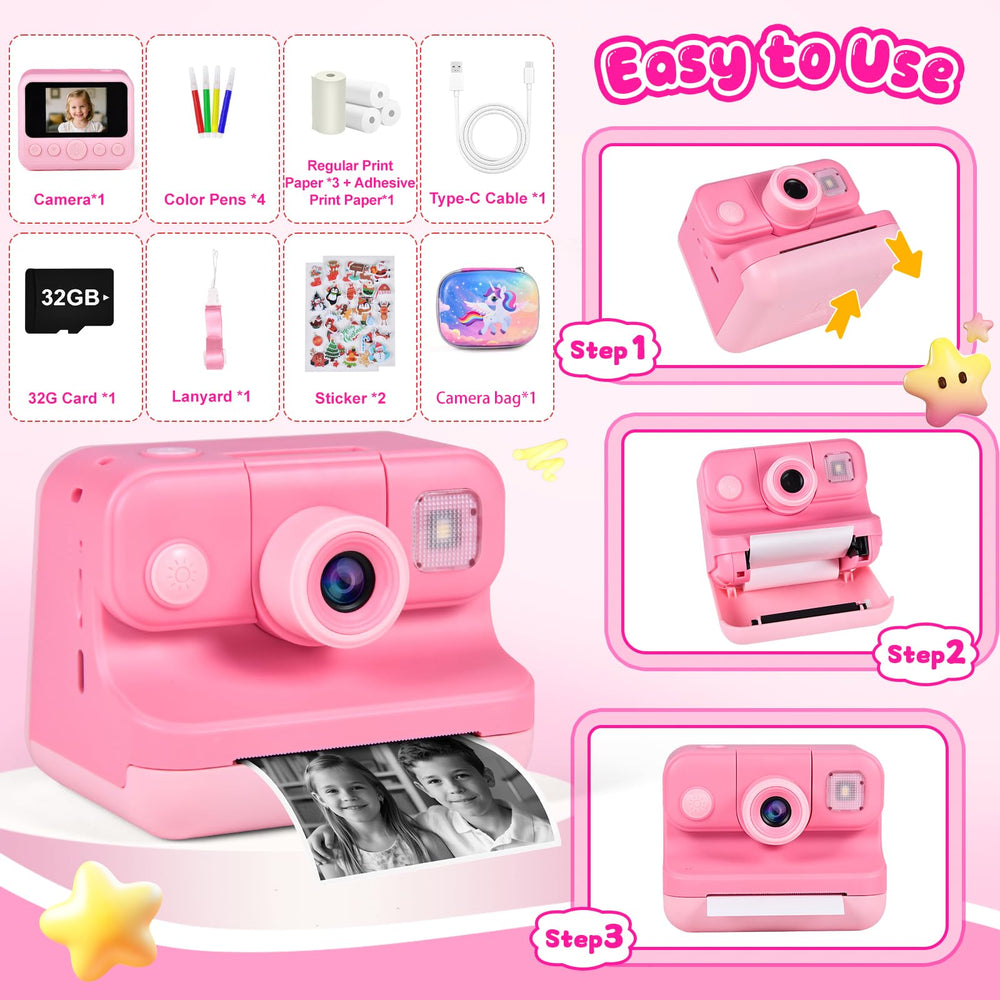 Elecoutek 32GB card included, ample storage for photos and videos.