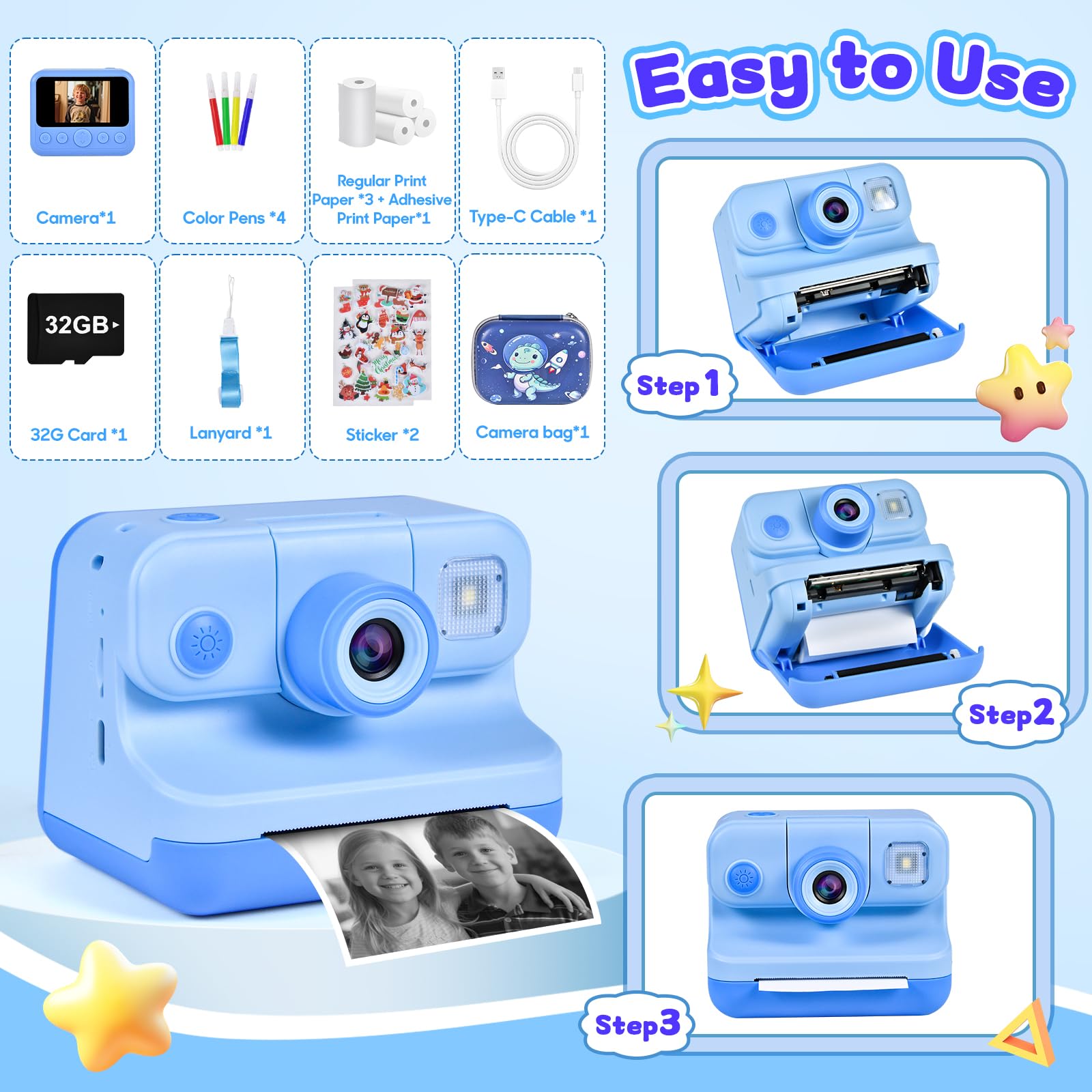 Gift-ready Elecoutek camera set inspires 3-12 year olds