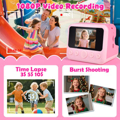 Elecoutek Kids carrying case protects the camera during trips and play.