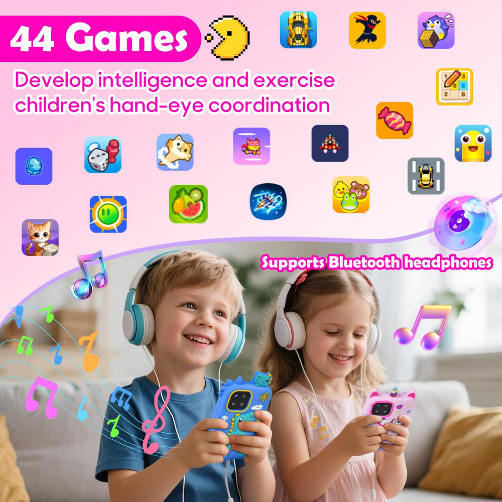 Elecoutek Unicorn Phone 2.8 inch touchscreen is kid-friendly and easy to use.