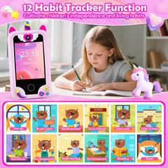 Elecoutek Unicorn Phone includes 32GB memory card for photos and apps.
