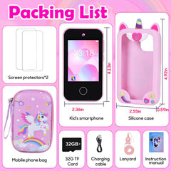 Elecoutek Unicorn Phone in use by a child during playtime and learning.