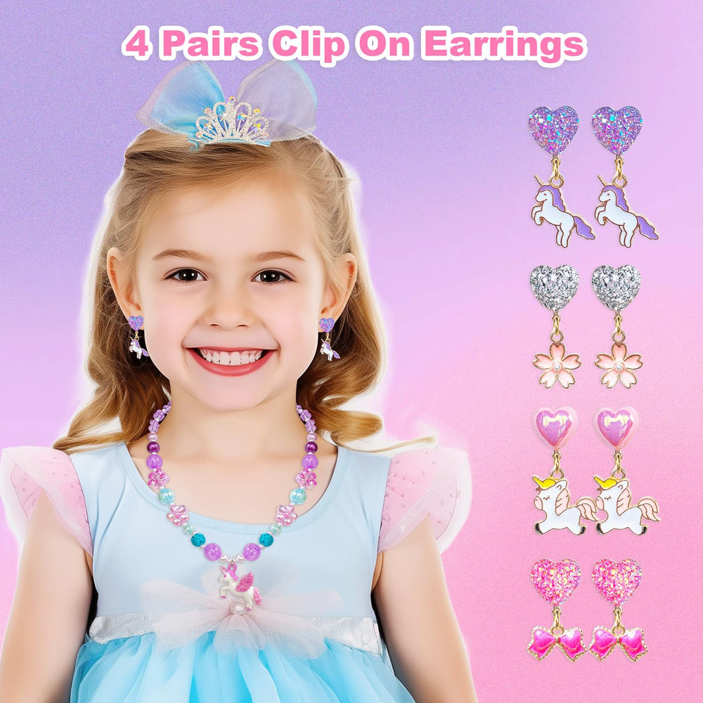 ELEMIRSA clip-on earrings provide kid-friendly style with no piercing