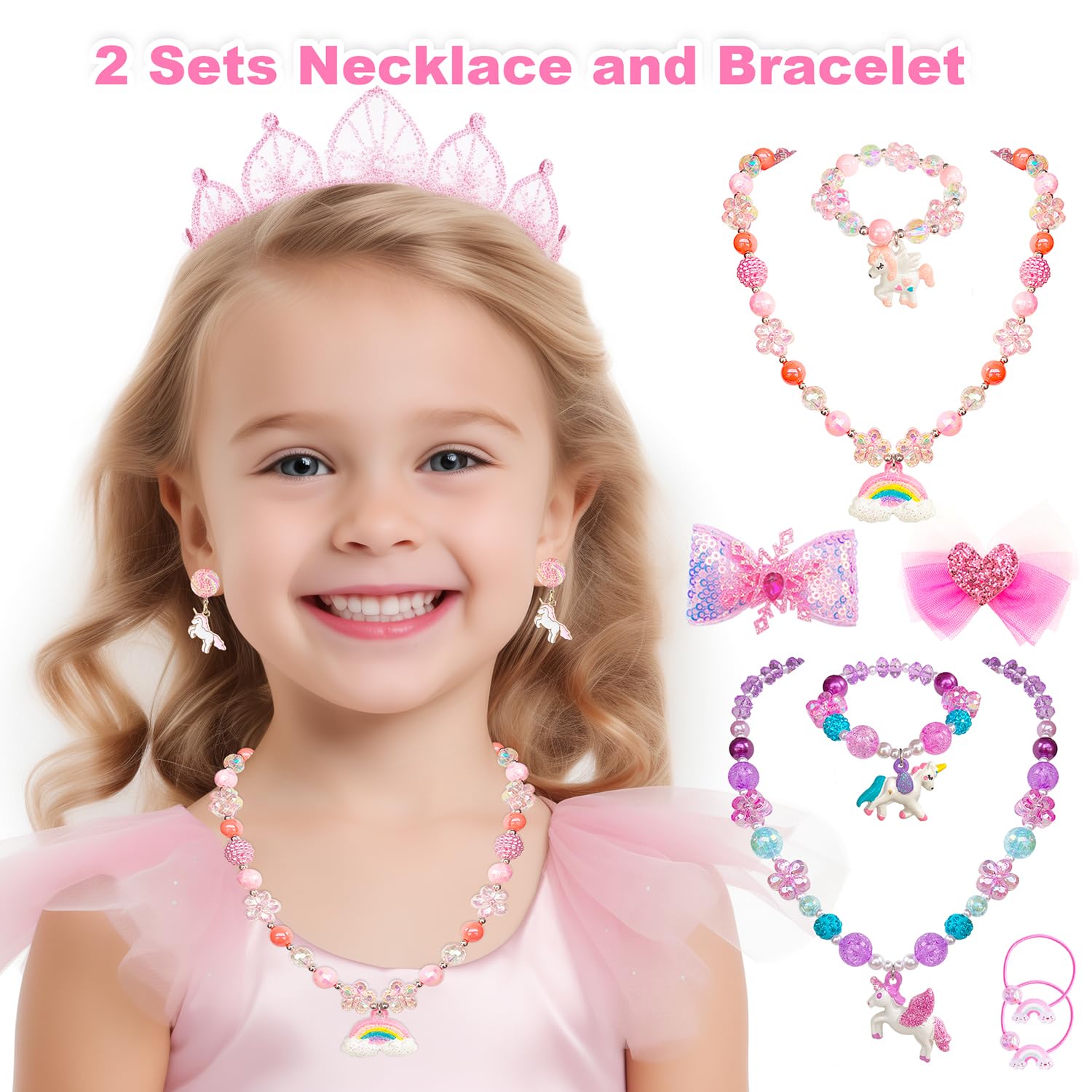 ELEMIRSA kid rings and hair clips for easy mix-and-match fashion