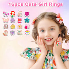 ELEMIRSA unicorn necklace and bracelet set supports imaginative dress-up