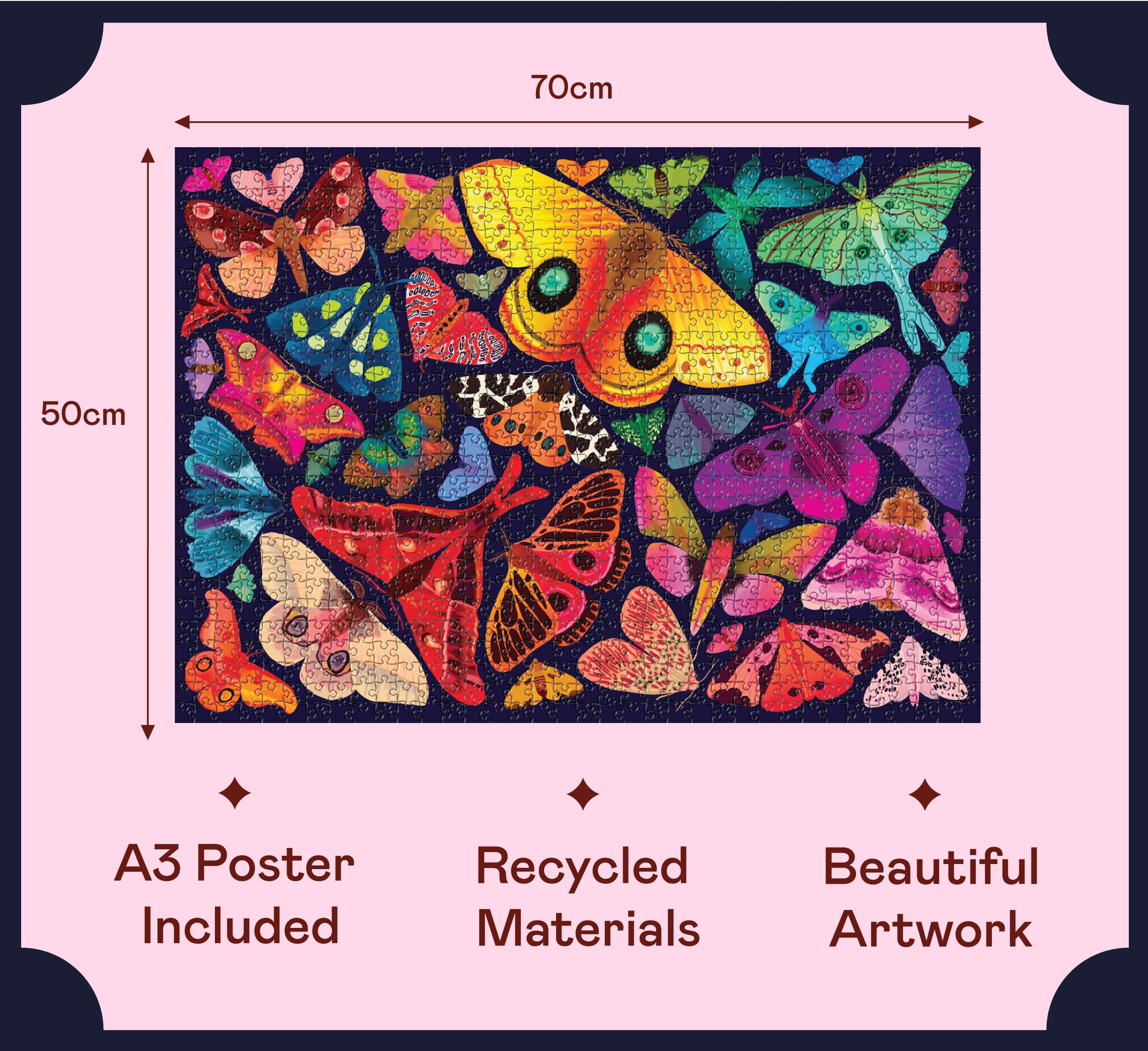 Elena Essex included A3 color poster to aid puzzle completion