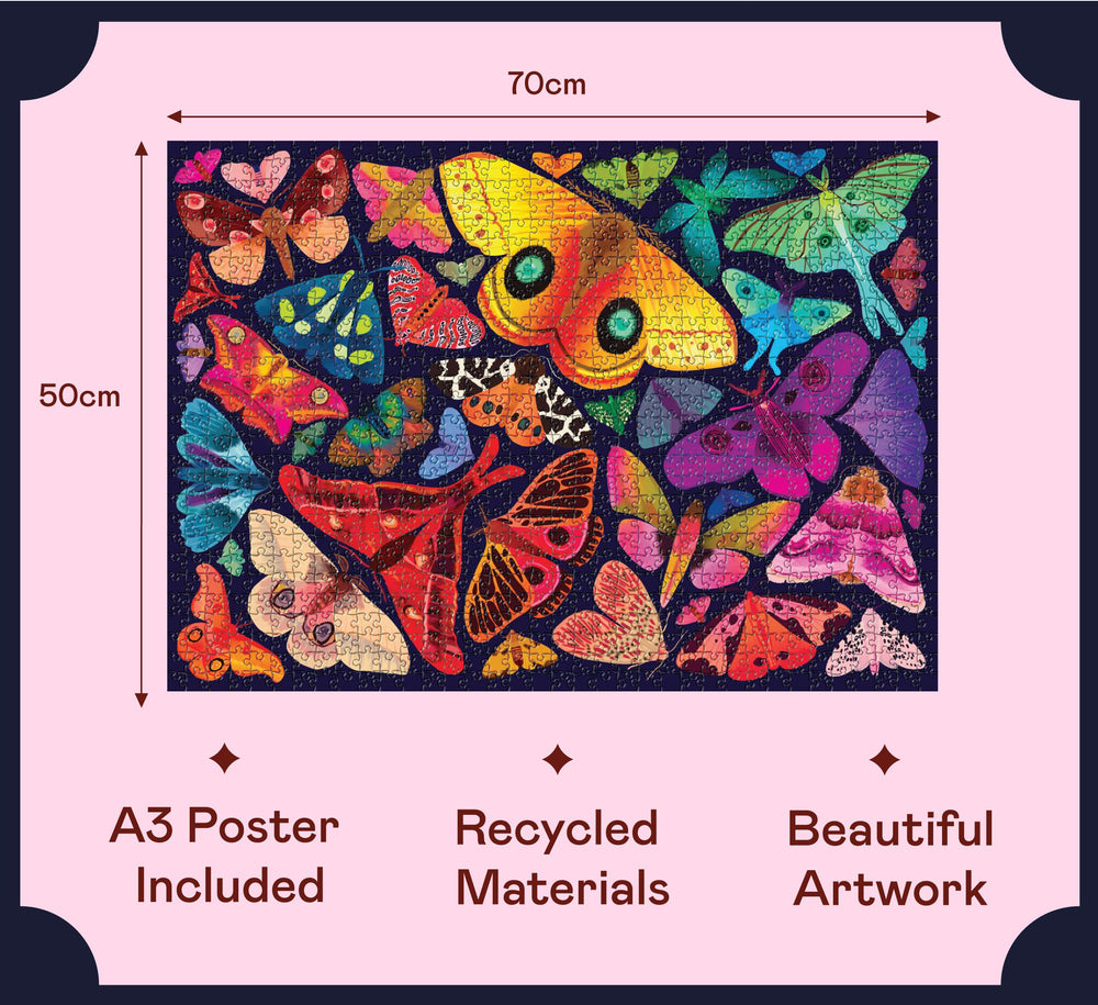 Elena Essex included A3 color poster to aid puzzle completion
