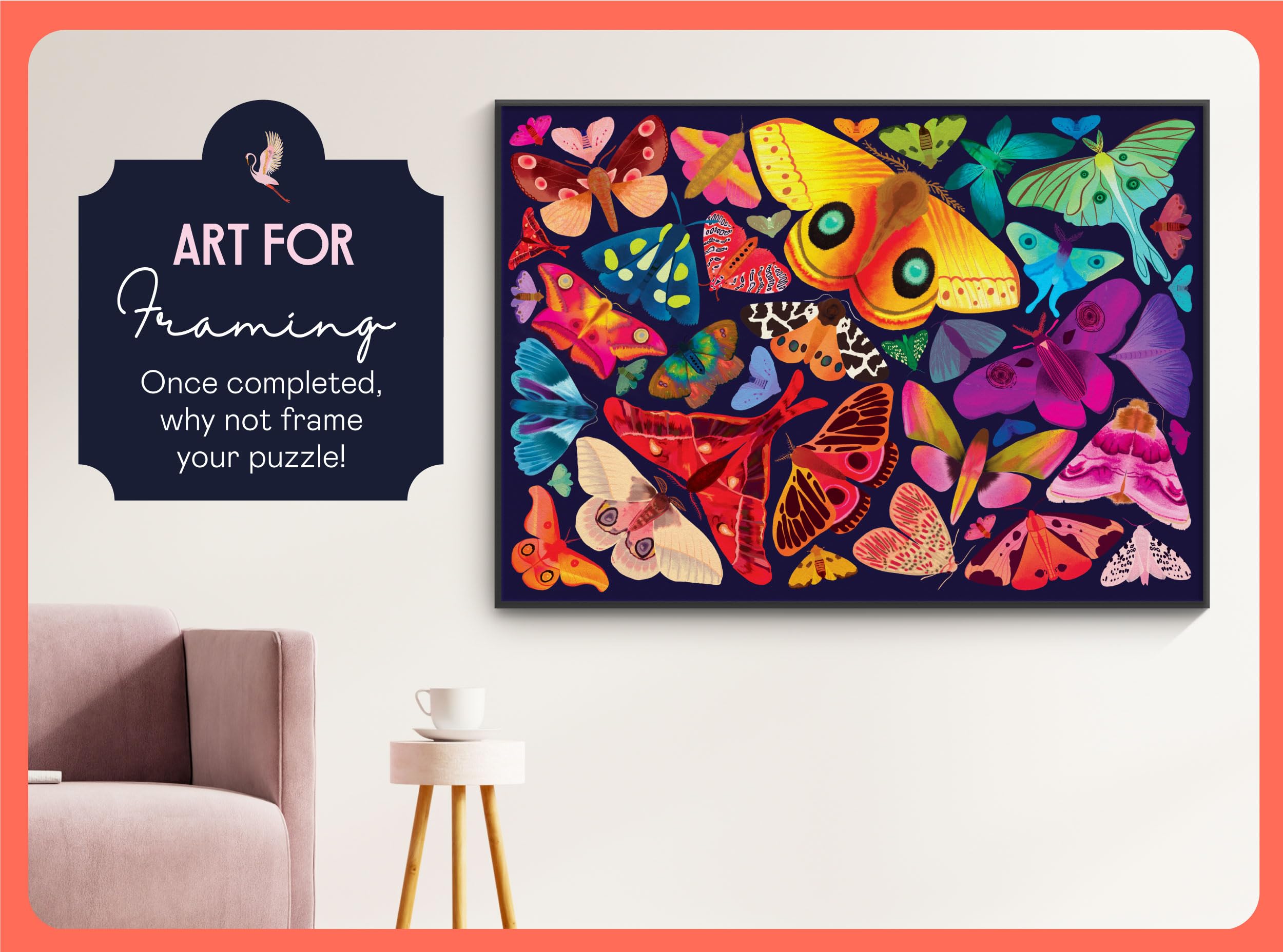 Elena Essex butterfly wildlife art puzzle sparks relaxing focus and mindful breaks