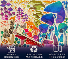 Elena Essex forest wildlife puzzle pieces showcase detailed shapes for precise fitting.