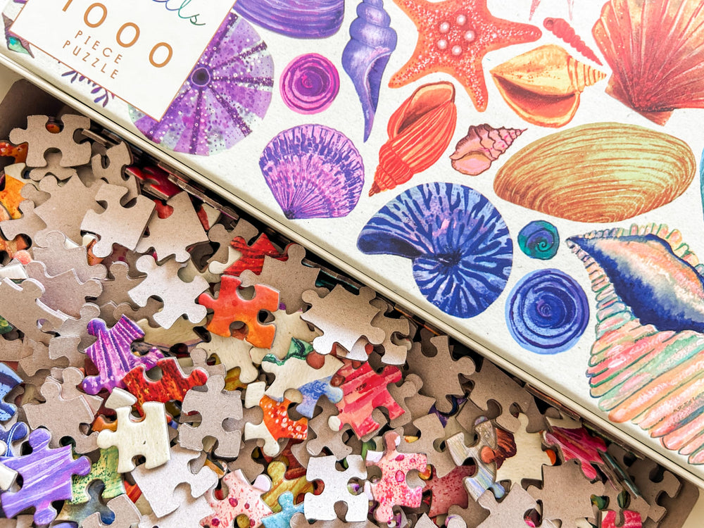 Matte finish on Elena Essex puzzle reduces glare during assembly