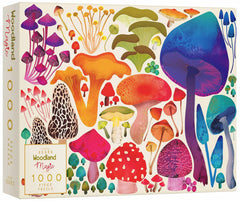 Elena Essex Woodland Magic puzzle cover featuring enchanting forest imagery for cozy evenings.