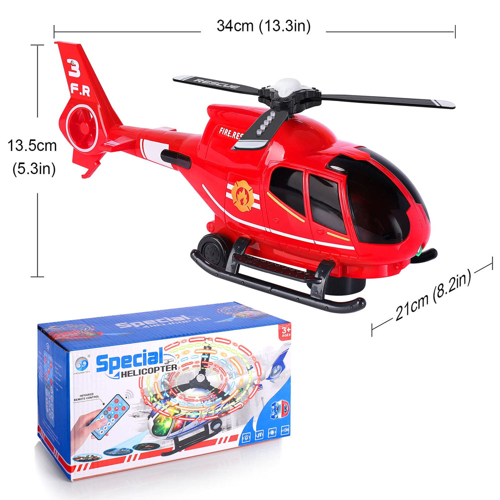 ELEOPTION white airplane toy, gift-ready for children aged 3 to 8