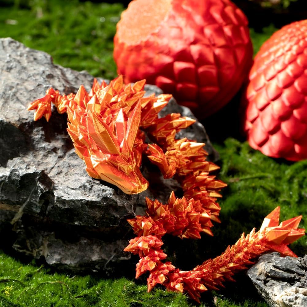 ELETON dragon egg desk decor, eye-catching display that enhances any workspace.