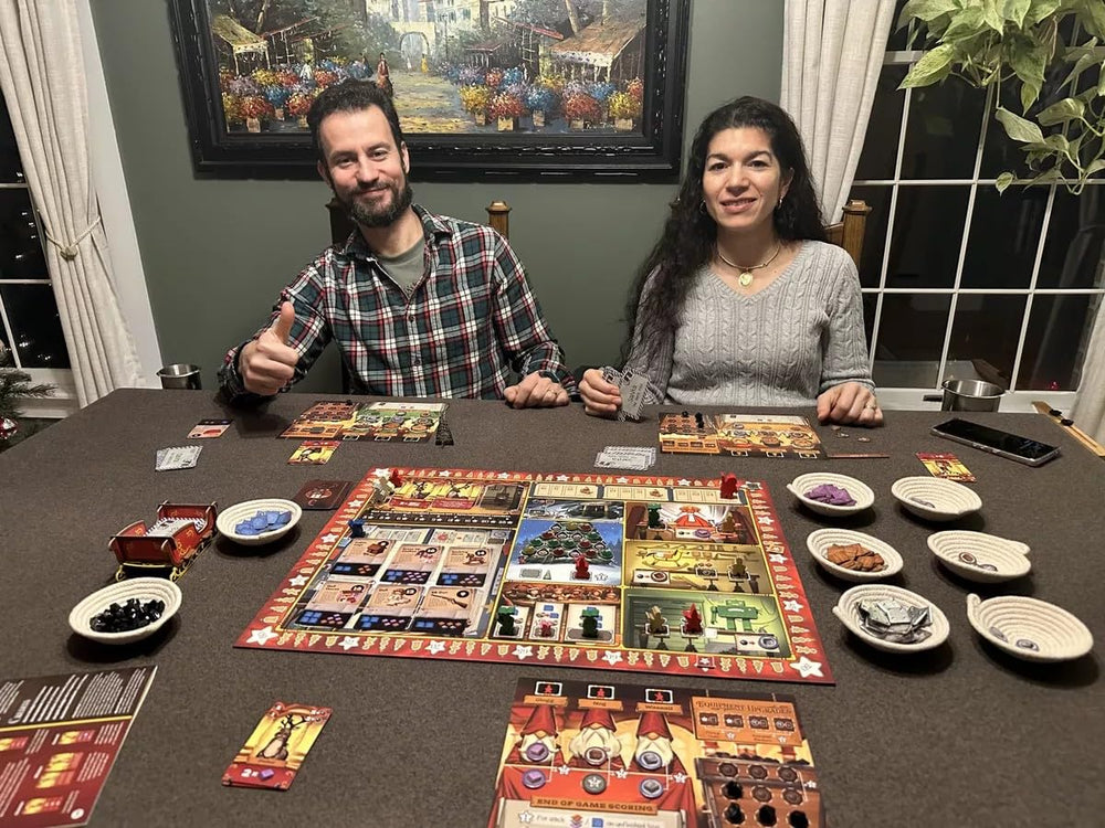 Reindeer cards from Elf Creek Games add festive strategy