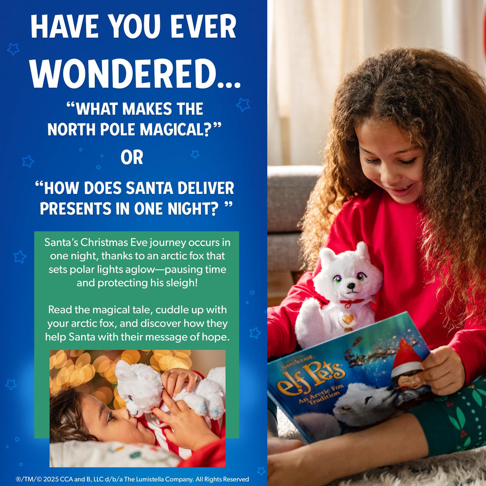 North Pole connection enhances belief in seasonal wonder.