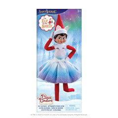 Fox-ear crown with Noorah dress adds playful holiday magic for your elf.