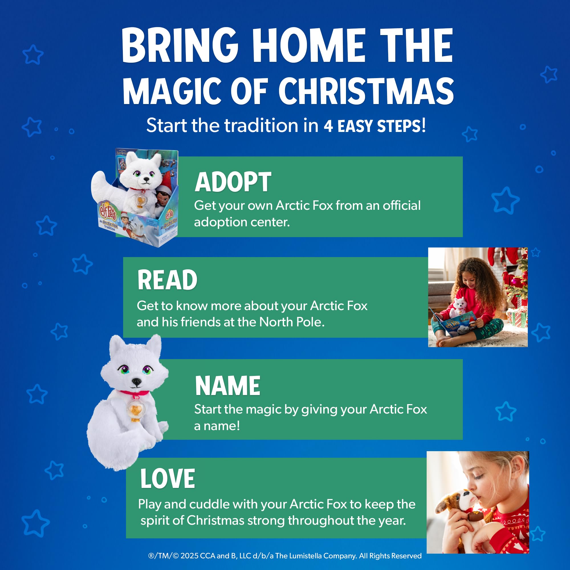 Year-round reminder that small acts light up days.