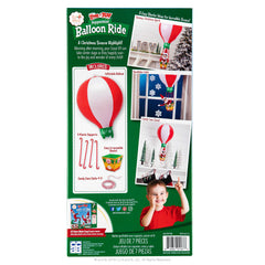 The Elf on the Shelf Peppermint Balloon Ride plastic supports for stability