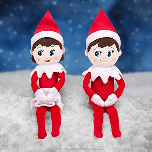 The Elf on the Shelf Plushee Pal Snuggler Joy Travel Bag convenient storage for nightly journeys.
