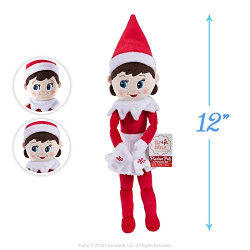 The Elf on the Shelf Plushee Pal Snuggler Soft Plush inviting cuddly texture for hugs.