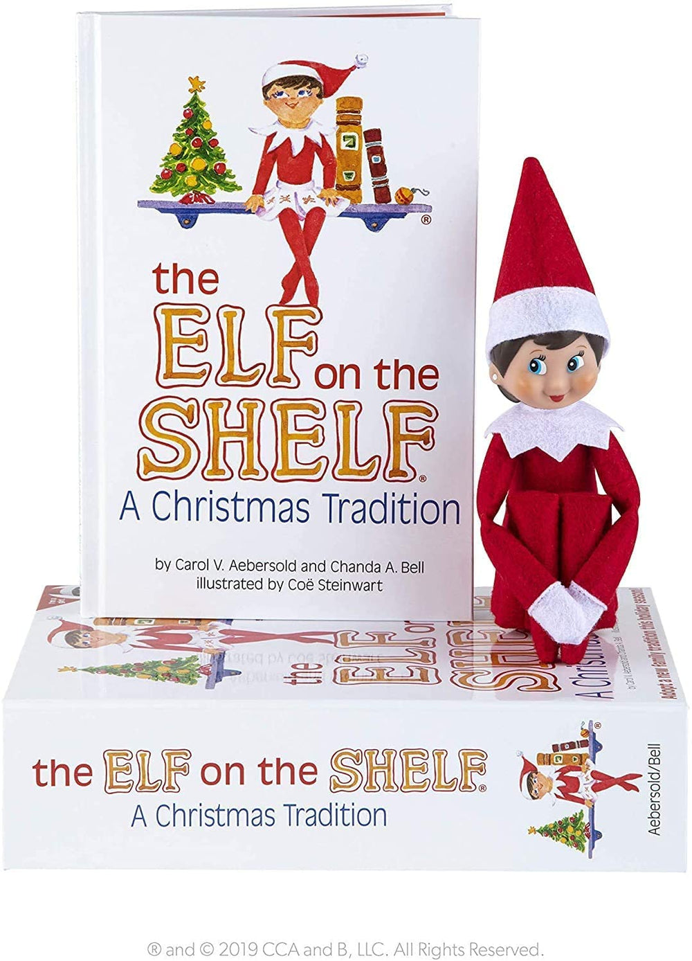 Elf on the Shelf Rainbow Snow Pixie outfit with glitter dress and wings inspires magical play.