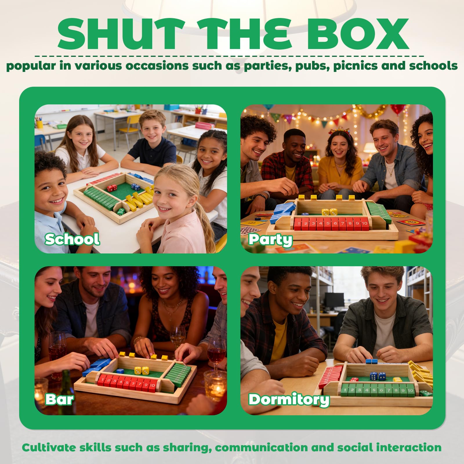 Elfclove Shut The Box: gift-ready packaging for birthdays or holidays