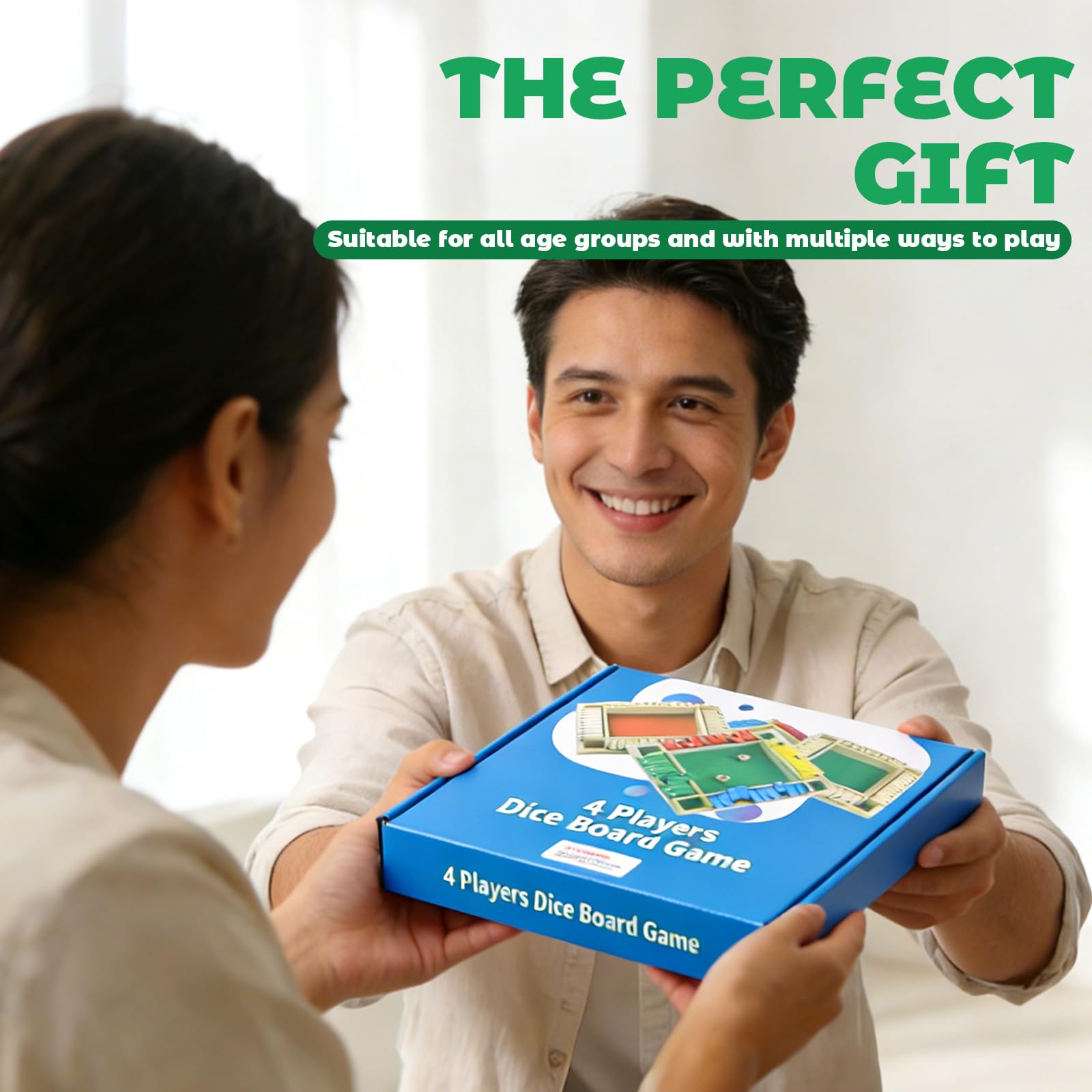 Elfclove Shut The Box: durable pine wood with tactile details for years of play