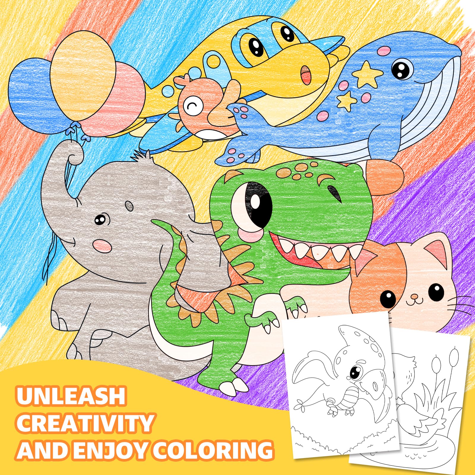 Elfew mermaid patterns coloring book, ocean-themed creativity
