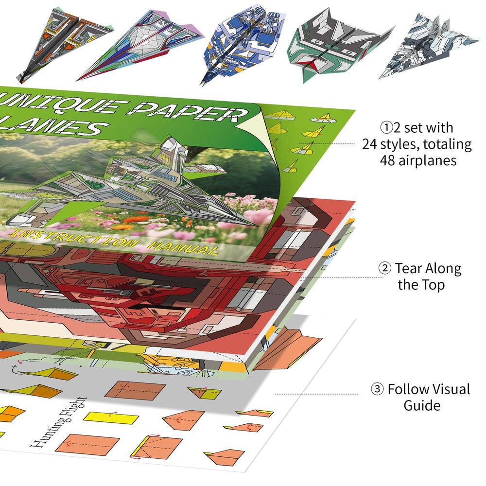 Elfew colorful origami paper sheets enable quick, mess-free crafts and learning