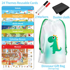 Elfew reusable erasable materials support mess-free learning