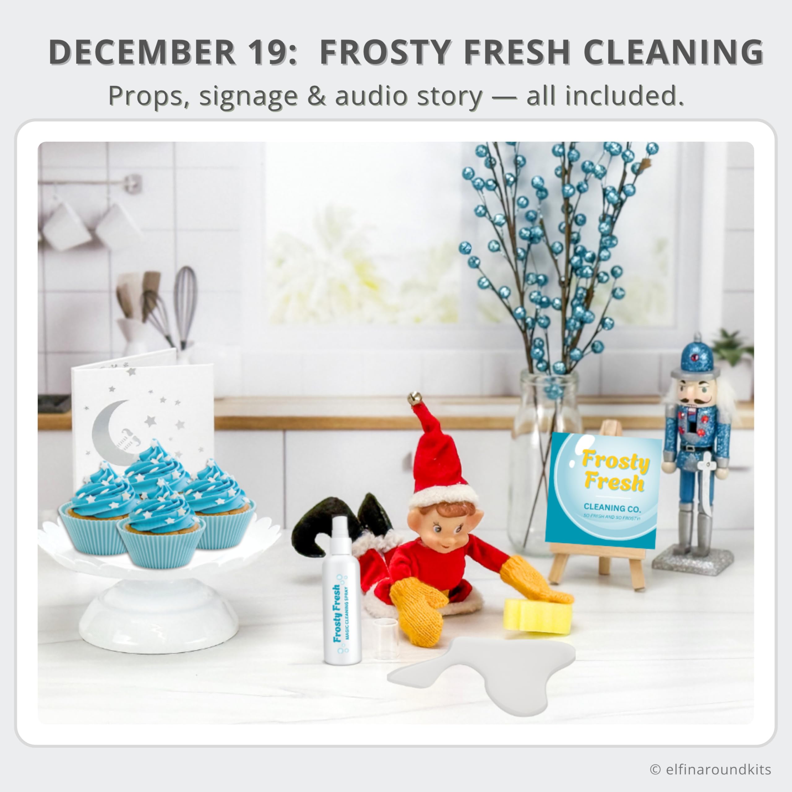 Elfin Around Arrival and Farewell Letters - personalized touches for family traditions.