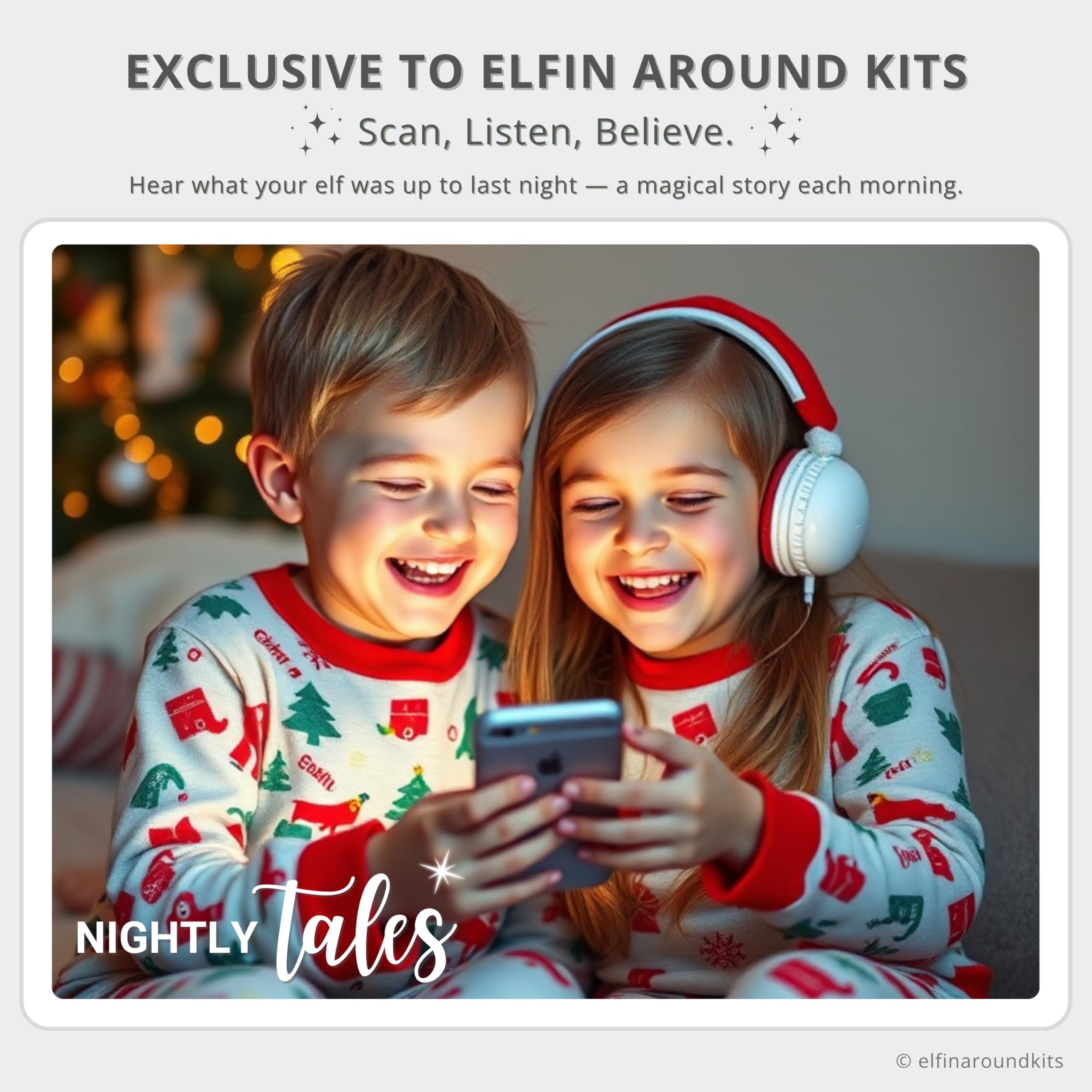 Elfin Around Daily joy scenes - sparks imagination and giggles during play.