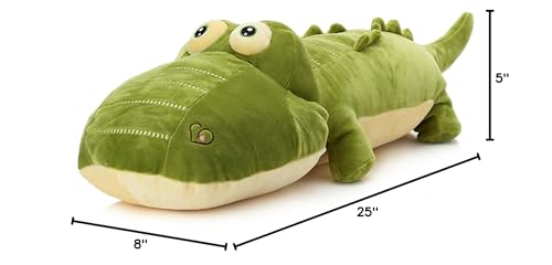 Elfishgo Christmas gift crocodile plush adds festive softness.