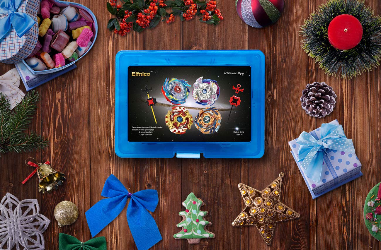 Elfnico Bey gift packaging making a ready-made present for action game lovers.