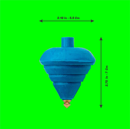 ELIASM Carved Spinning Top with Steel Tip delivers steady spins and long-lasting play.
