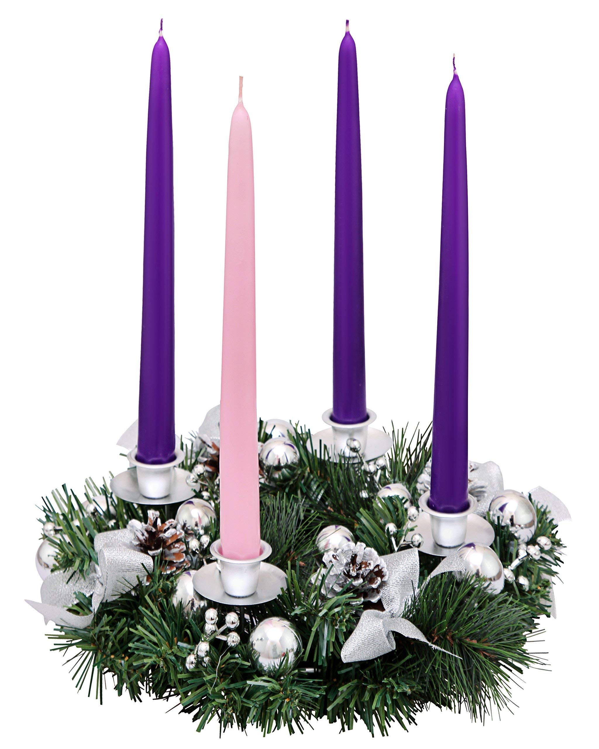 Gift-ready Advent candle set in a Christmas box for easy gifting