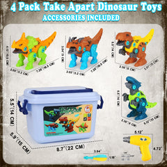 Elitoky detailed dinosaur parts ensure durable, safe toy components