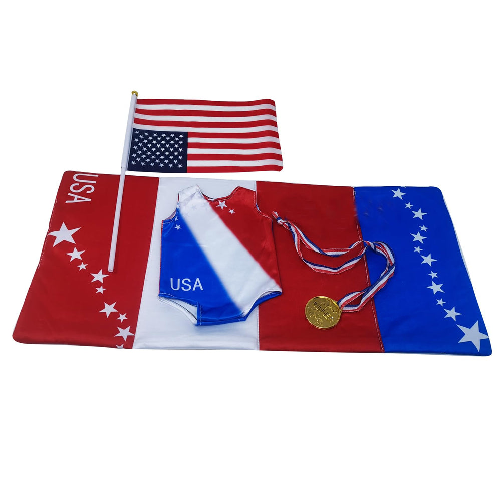 ELJRBCK 18-inch doll gold medal for authentic roleplay rewards