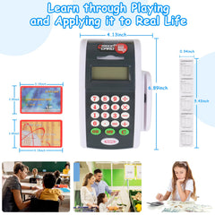 Real calculation feature on Ella Dream POS enhances basic math practice during play.