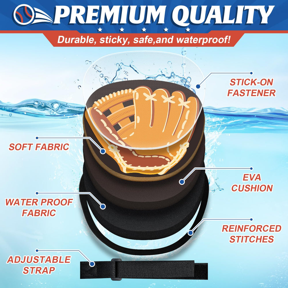 Ellinjan adjustable straps fit all hand sizes for effortless catching