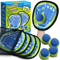 Ellinjan catch ball paddles in use outdoors for family play.